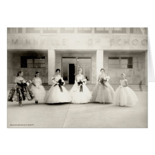 1957 City High Homecoming Queen (Front Horizontal)