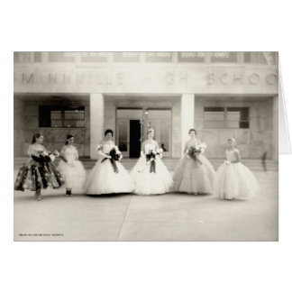 1957 City High Homecoming Queen Cards
