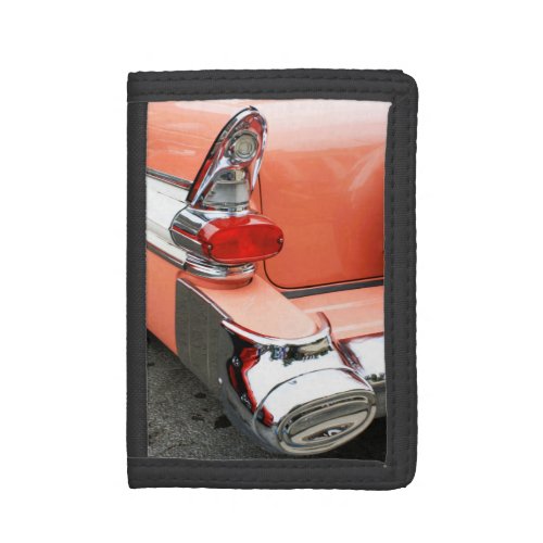 1957 Classic Car Taillights Trifold Wallet