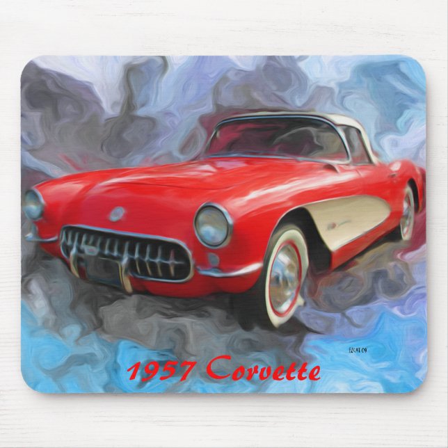 1957 Corvette Mouse Pad (Front)