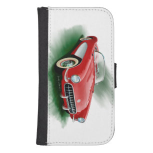 1957 Corvette Galaxy S4 Wallet Case