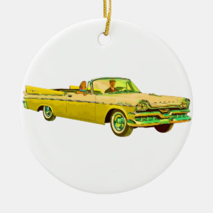 1957 Dodge Custom Royal Lancer Ceramic Ornament