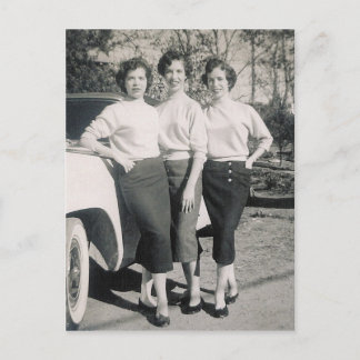 1957 GLAMOUR GIRLS #47 POSTCARD