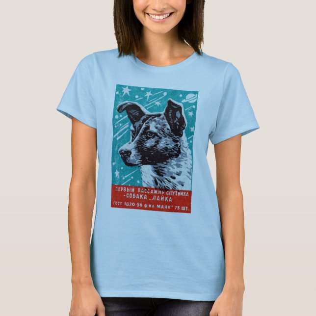 1957 Laika the Space Dog T-Shirt (Front)