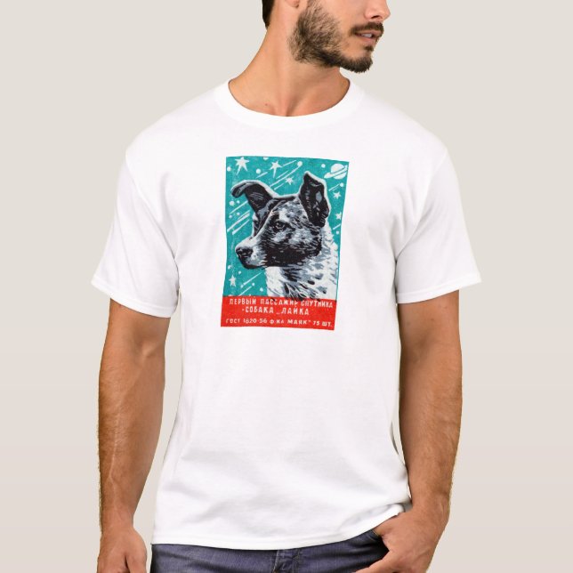 1957 Laika the Space Dog T-Shirt (Front)