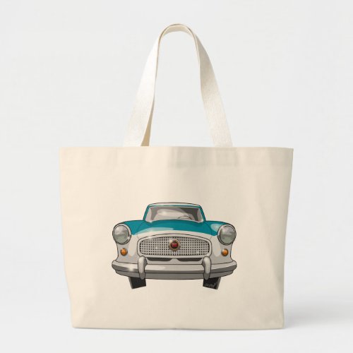 1957 Metropolitan Front Large Tote Bag