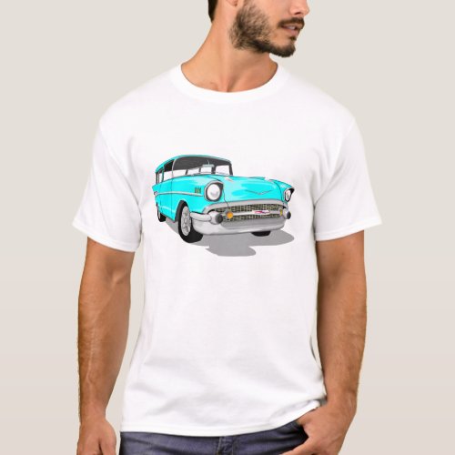 1957 Nomad in Light Blue T_Shirt