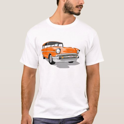 1957 Nomad in Orange T_Shirt