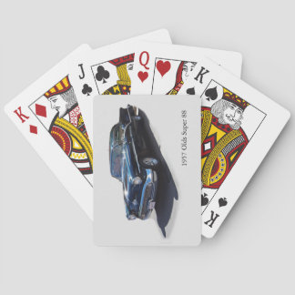 1957 Olds 88 playing cards