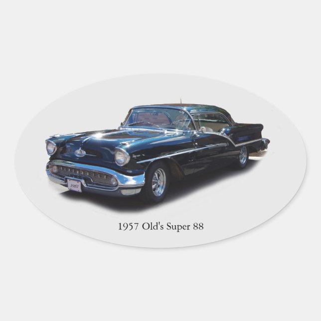 1957 Olds Super 88 sticker (Front)