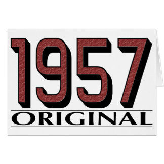 1957 Original Cards
