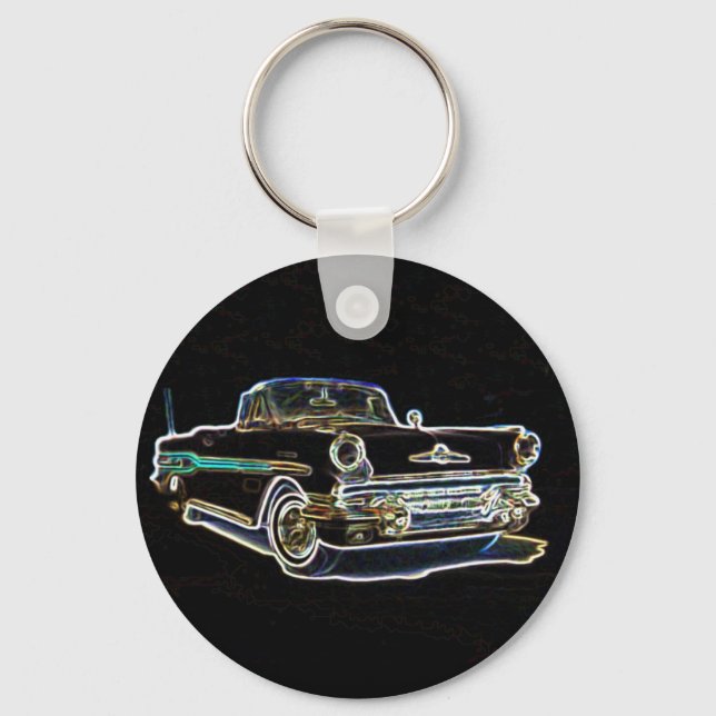 1957 Pontiac Keychain (Front)