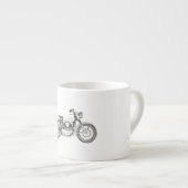 1957 Sportster Motorcycle Espresso Cup (Front Right)