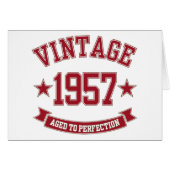 1957 Vintage Aged to Perfection (Front Horizontal)
