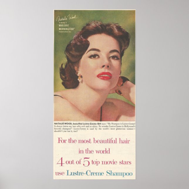 1958 Ad Luster-Creme Poster (Front)