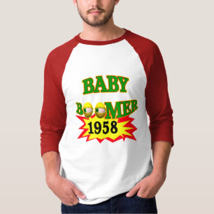 1958 Baby Boomers Birthday Gifts T-Shirt