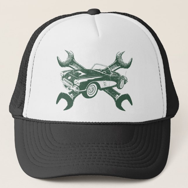 1958 Chevrolet Corvette Trucker Hat (Front)