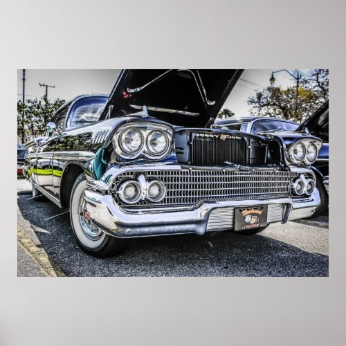 1958 Chevrolet Impala Poster