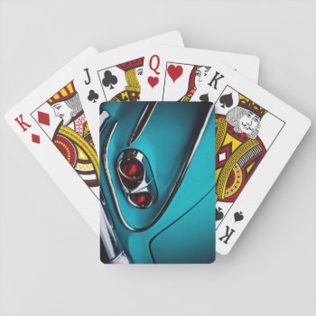1958 Chevy Playing Cards by buyfranklinsart at Zazzle
