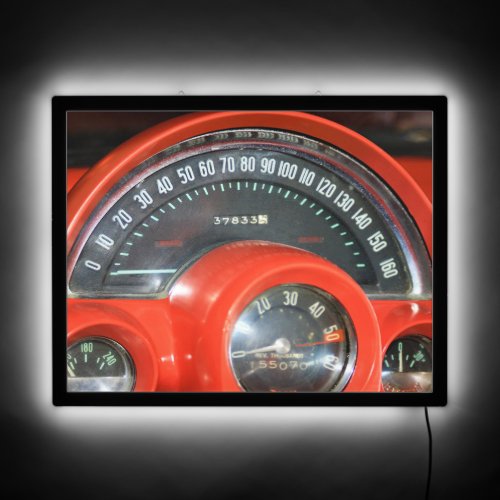 1958 Classic Car Speedometer LED Sign