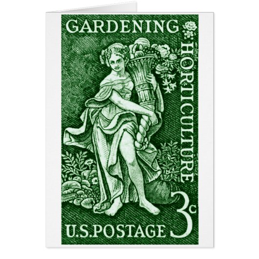 1958 Gardening + Horticulture Stamp (Front)