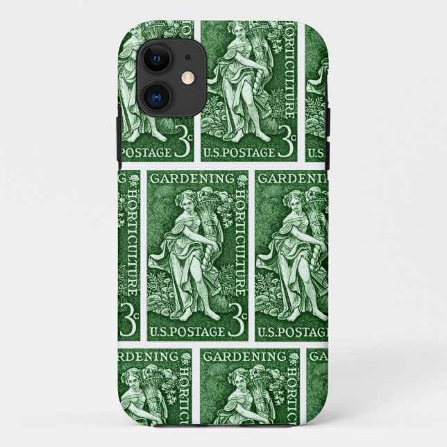1958 Gardening + Horticulture Stamp Case-Mate iPhone Case (Back)