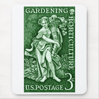 1958 Gardening + Horticulture Stamp Mouse Pad