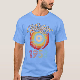 1958 Geburtstag Vinyl Vintage vintage T-Shirt