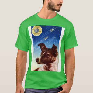 1958 Laika First Dog in Space T-Shirt