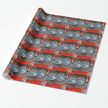 1958 Plymouth Fury Wrapping Paper by Megatudes at Zazzle