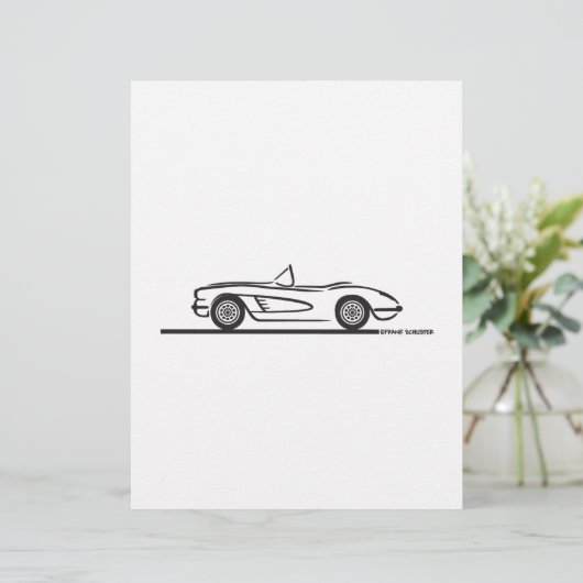 1959 1960 Chevrolet Corvette (Standing Front)