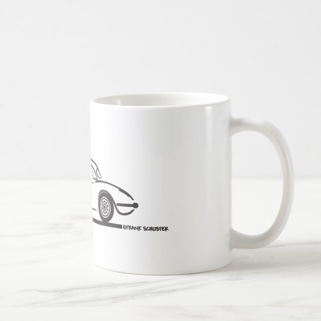 1959 1960 Chevrolet Corvette Hardtop Coffee Mug (Right)