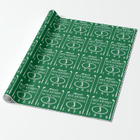 1959 60th Birthday For Golfers Wrapping Paper
