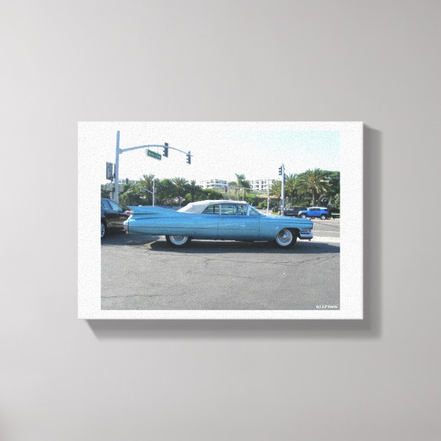 1959 Cadillac Canvas Print (Front)