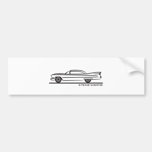 1959 Cadillac Coupe Bumper Sticker