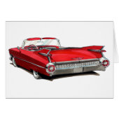 1959 Cadillac Red Car (Front Horizontal)