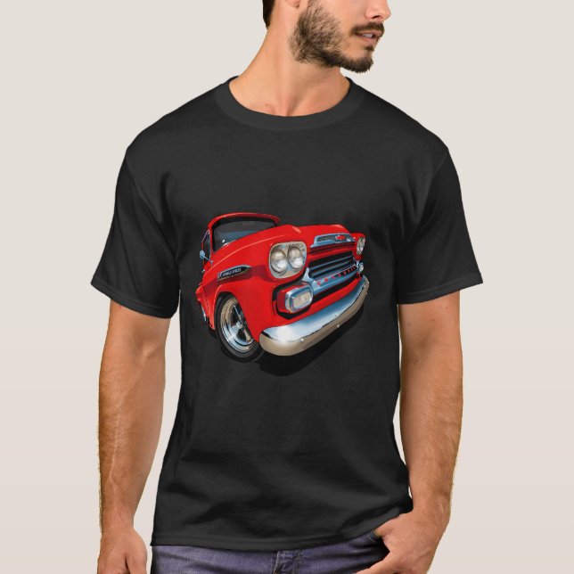 1959 Chevy Apache Pick Up Truck  T-Shirt (Front)
