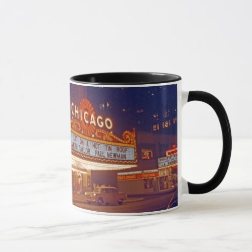 1959 Chicago Theatere Photo on Coffee Mug