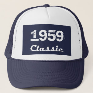 1959 Classic 60th Birthday Celebration Trucker Hat