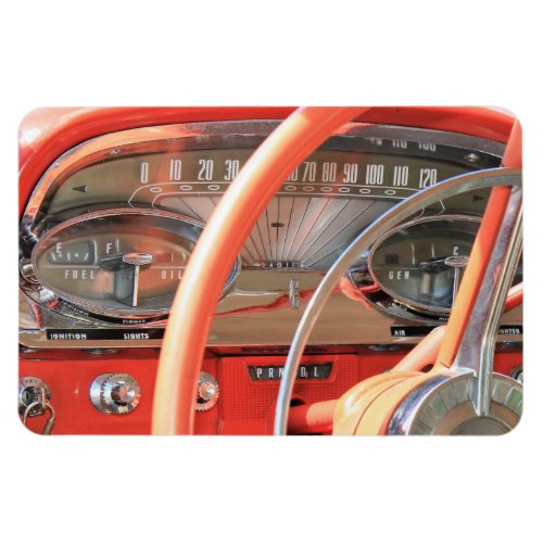 1959 Classic Car Dashboard Magnet