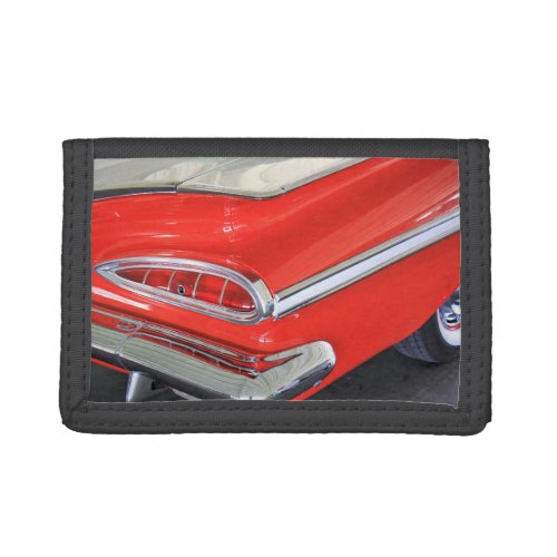 1959 Classic Car Fin  Taillights Trifold Wallet