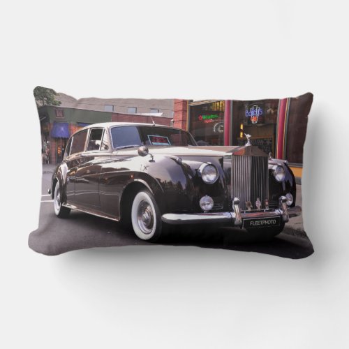 1959 Classic Rolls Royce Lumbar Pillow