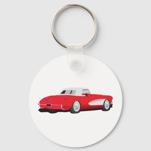 1959 Corvette Keychain