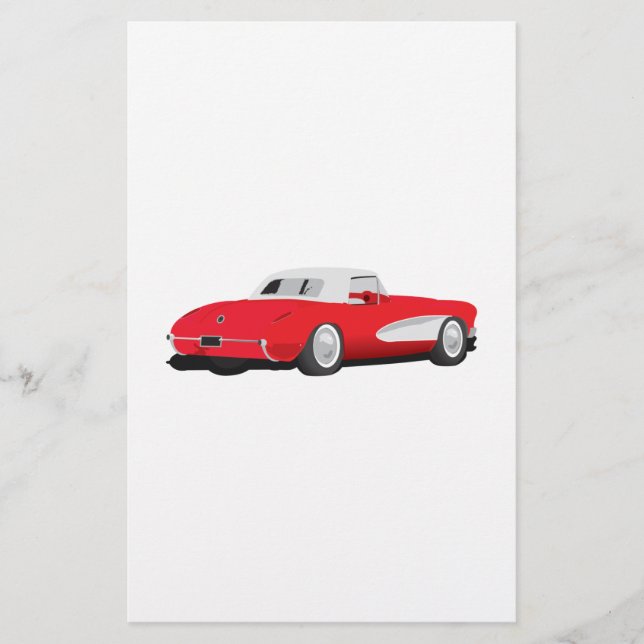 1959 Corvette Stationery (Front)