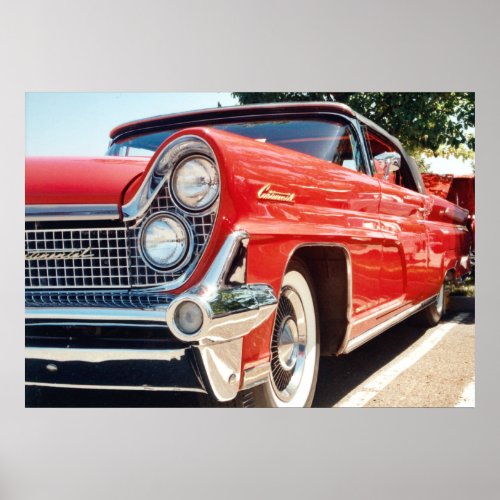 1959 Lincoln Continental Convertible Poster