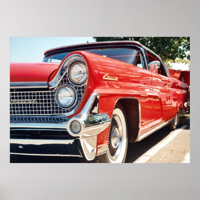 1959 Lincoln Continental Convertible Poster (Front)