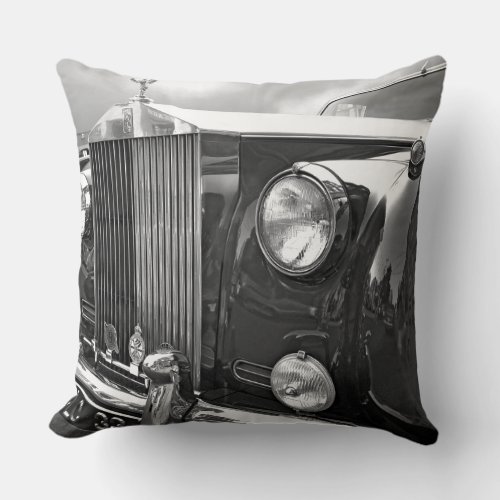 1959 ROLLS ROYCE THROW PILLOW