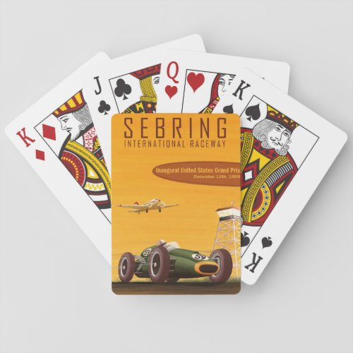 1959 United States Grand Prix Playing Cards