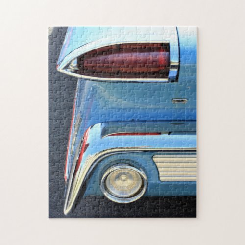 1960 Classic Car Tail Lights Jigsaw Puzzle