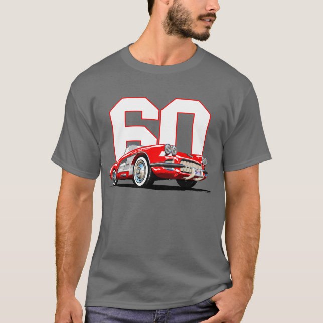 1960 Corvette t-shirt (Front)